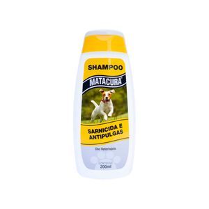 Shampoo Matacura Sarnicida Matacura Anti-Pulgas para Cães 200ml