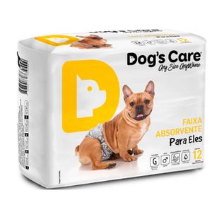 Fralda Dogs Care Macho G 12X1