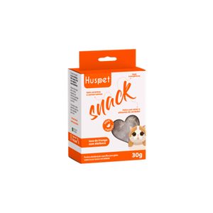 Snack Para Gatos Huspet Isca Frango Com Abobora 30G