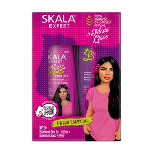 Kit Shampoo E Condicionador Skala #MaisLisos 325ml