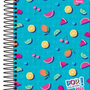 Agenda em Espiral Pop Colletion Foroni