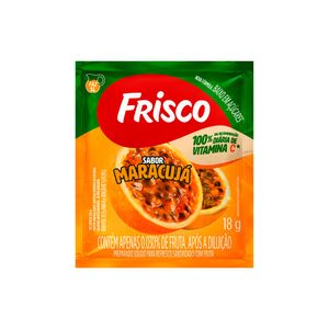 Refresco em Pó de Maracujá Frisco 18g