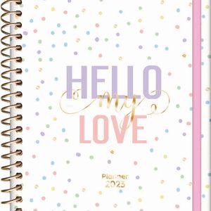 Agenda Capa Dura Planner La Creme 80 Folhas Jandaia