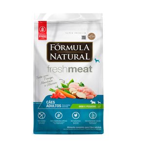 Ração Fórmula Natural Freshmeat Para Cães Adultos Mini E Pequeno Porte 1kg