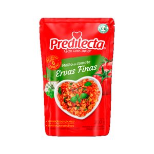 Molho de Tomate  Ervas Finas Sachê Predilecta