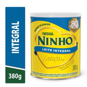 Leite em Pó Ninho Integral Lata 380g