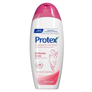 Sabonete Íntimo Líquido Protex Cuidado Íntimo Delicate Care 200ml