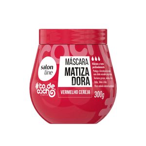 Máscara Salon Line TDC Matiza Dora Vermelha Cereja