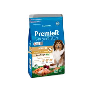 Premier Seleção Natural para Cães Adultos 2,5Kg