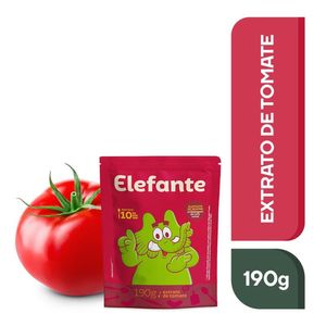 Extrato de Tomate Elefante Sachê 190g