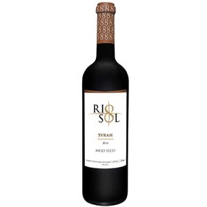 Vinho Tinto Rio Sol Shirah Meio Seco 750mL