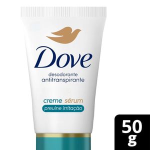 Desodorante Antitranspirante Dove Creme Sérum Previne Irritação 50g