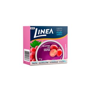 Gelatina em Pó Uva Sucralose Linea 10g