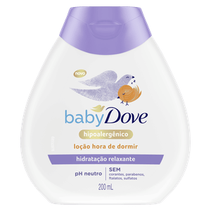 Loção Hidratante Baby Dove Relaxante 200ml