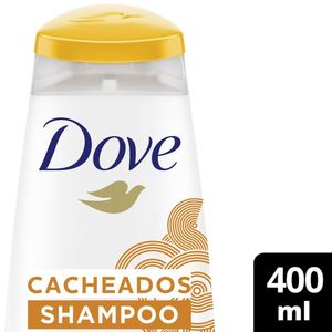 Shampoo Baixo Sulfato Dove Texturas Reais Cacheados 400ml