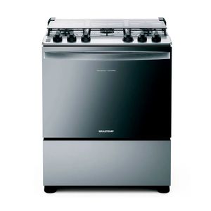 Fogão 5 Bocas BFS5NCR Brastemp Inox Bivolt