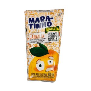 Suco Maratá Maratinho Laranja 200ml