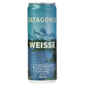 Cerveja Patagonia Weisse LT Sleek 350ml