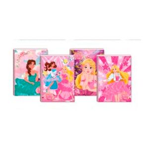 Caderno Brochurão Capa Dura Princesa Lily 96 Folhas