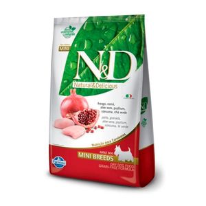 Ração Nd Prime para Cães Adultos Sabor Frango Mini 800G