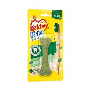 Petisco Keldog Osso Dental Bio Flesh Menta Unidade