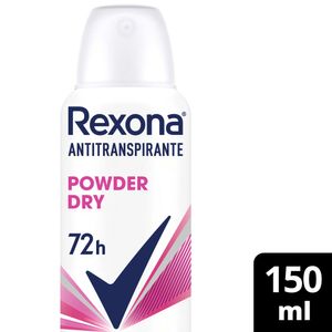 Desodorante Antitranspirante Aerosol Rexona Powder Dry 150ml