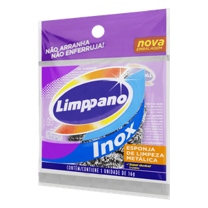 Esponja Inox Limppano