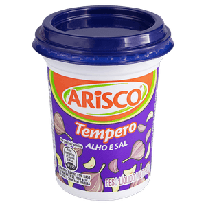 Tempero em Pó Alho e Sal Arisco Pote 300g