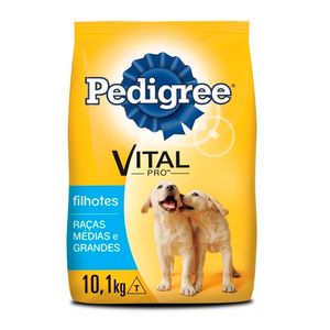 Ração para Cães Filhotes Raças Médias e Grandes Pedigree