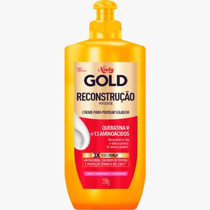 Creme para Pentear Niely Gold Queratina Reparação Frasco