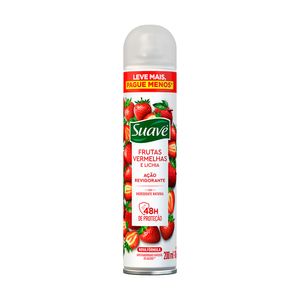 Desodorante Antitranspirante Aerosol Suave Frutas Vermelhas & Lichia 200ml