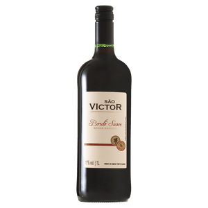 Vinho Brasileiro Tinto Suave Reserva Especial São Victor Bordô Serra Gaúcha Garrafa 1l