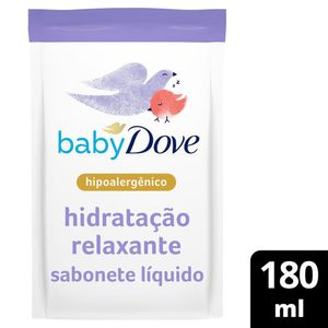 Sabonete Líquido de Glicerina Baby Dove Hora de Dormir Refil 180ml