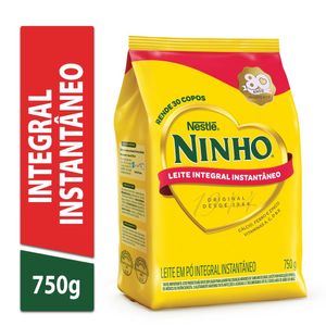 Leite em Pó Ninho Integral Instantâneo Sachê 750g