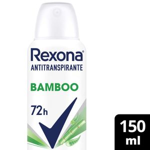 Desodorante Antitranspirante Aerosol Rexona Bamboo 150ml