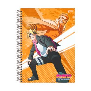 Caderno Universitário São Domingos Boruto 1 Matéria 80 Folhas Estampas Sortidas