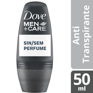 Desodorante Antitranspirante Roll On Dove Men+Care Sem Perfume 50ml