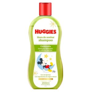 Shampoo Infantil Chá de Camomila Huggies 200ml