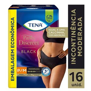 Roupa Íntima Descartavel Pants Discreet Tamanho P/M Tena 16x1