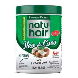 Creme Para Pentear  Óleo De Coco