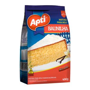 Mistura para Bolo Apti Sabor Baunilha 400g