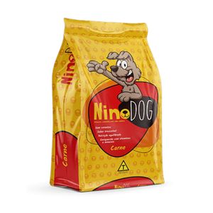 Ração Para Cães Adultos Nino Dog Sabor Carne 25KG