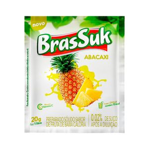 Refresco em Pó Sabor Abacaxi