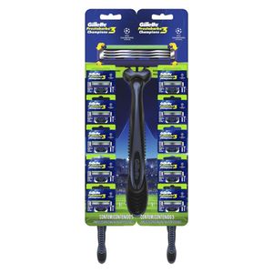 Aparelho Descartável para Barbear UEFA Champions League Gillette Prestobarba3