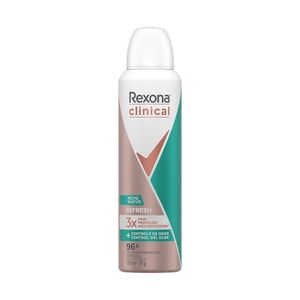 Desodorante Antitranspirante Aerosol Rexona Clinical Refresh 150ml