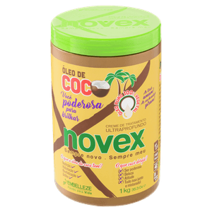 Creme de Tratamento Ultraprofundo Novex Óleo de Coco Pote 1kg