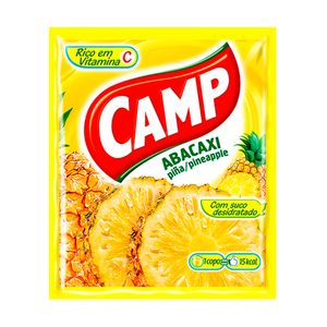 Refresco em Pó de Abacaxi Camp 15g