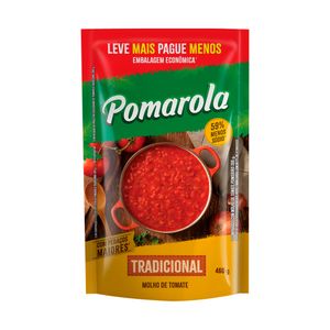 Molho de Tomate Pomarola Tradicional 460g