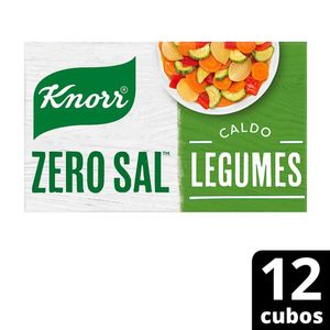 Caldo Knorr Zero Sal Legumes 96g Caixa com 12 Unidades