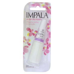 Esmalte Transparente Top Pop Impala a Cor da Moda 7,5ml